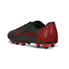 ویکٹر X سائبر مینز ٹرف فٹ بال کے جوتے، سیاہ سرخ