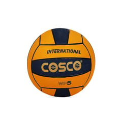 Cosco ربڑ واٹر پولو بالز (اورنج بلیو، سائز 5)