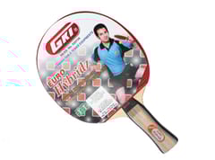 GKI Euro Hybridz Table Tennis Racquet, Multicolor