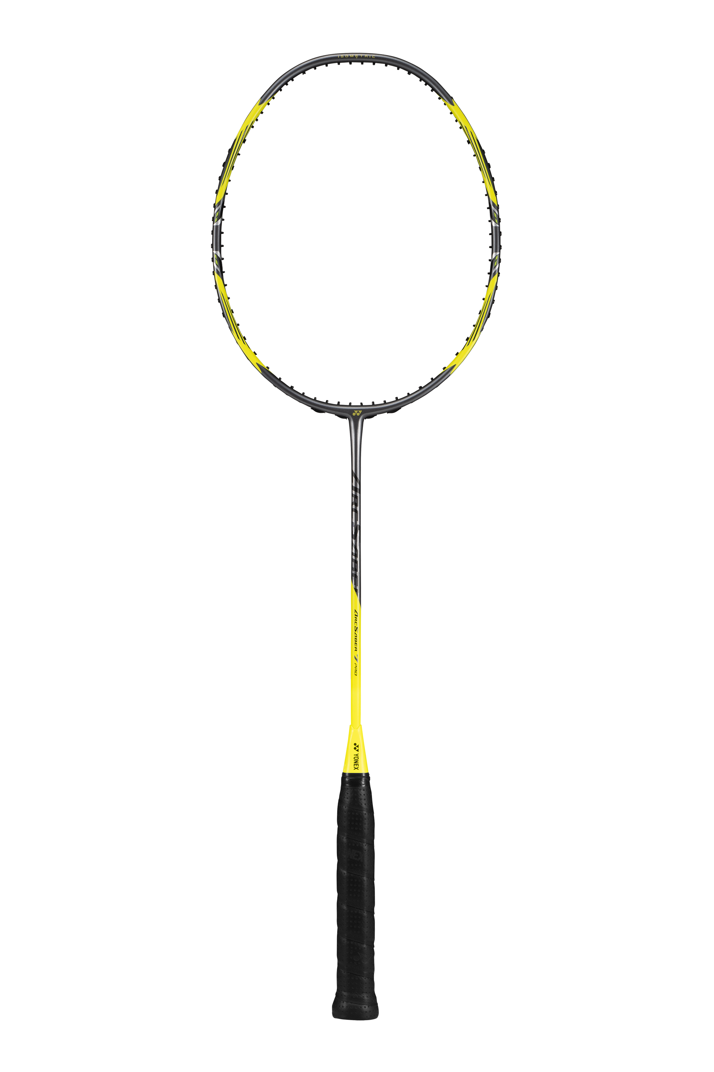 Yonex Arcsaber 7 پرو بیڈمنٹن ریکیٹ | Flex Medium Graphite Frame 4U (Avg. 83g) G5 | سرمئی پیلا ۔