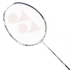 Yonex ASTROX 99 Game Badminton Racquet | Medium Flex | 4U (Avg.83g) G5 | White Tiger, Cherry Sunburst