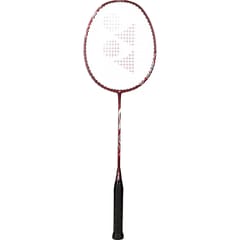 YONEX Graphite Duora Z Strike Professional Badminton Racquet | (Black / White, 88 gms , 28 lbs Tension, Made in Japan)