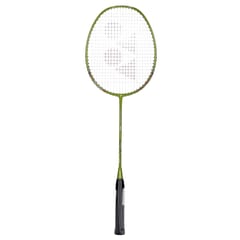 Yonex Nanoray 72 لائٹ بیڈمنٹن ریکیٹ، 5U/G4 (وزن 77gm / 30lbs تناؤ) مکمل کور کے ساتھ