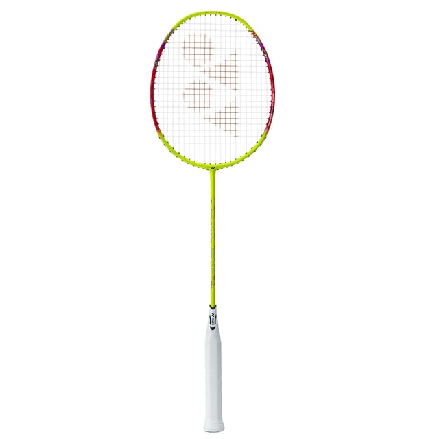 Yonex Nanoflare 002 એબિલિટી બેડમિન્ટન રેકેટ | HT ગ્રેફાઇટ ફ્રેમ | 4U (સરેરાશ 83g) G4 | 4U: 20 - 30 lbs | ચીનમાં બનેલુ