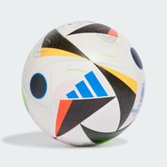 ADIDAS EURO 24 COMPETITION FOOTBALL BALL | SIZE 5 | WHITE / BLACK / GLOW BLUE