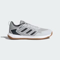 Adidas Men's Baseliner V2 Indoor Court Training Shoes | designed for sports played in indoor courts | Stone / Grey Six