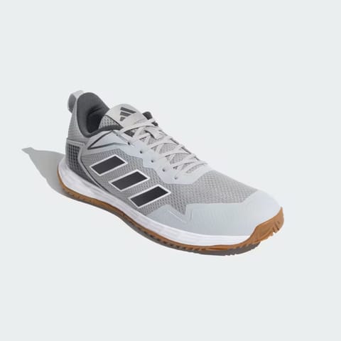 Adidas Men's Baseliner V2 Indoor Court Training Shoes | designed for sports played in indoor courts | Stone / Grey Six