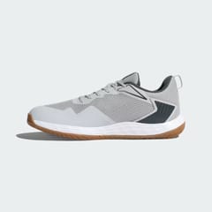 Adidas Men's Baseliner V2 Indoor Court Training Shoes | designed for sports played in indoor courts | Stone / Grey Six