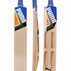 Puma Men's Future STB Cricket Bat | 1.2 kg | Navy-Flame Orange | Senior Size