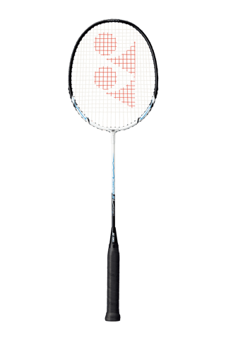 Yonex পেশী শক্তি 2 ব্যাডমিন্টন র‌্যাকেট | অ্যালুমিনিয়াম ফ্রেম | সাদা-নীল/সাদা-কমলা