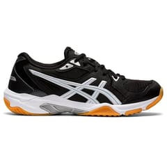 ASICS ஜெல் ராக்கெட் 10 பேட்மிண்டன் காலணிகள், கருப்பு/சாம்பல்