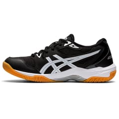 ASICS জেল রকেট 10 ব্যাডমিন্টন জুতা, কালো/ধূসর