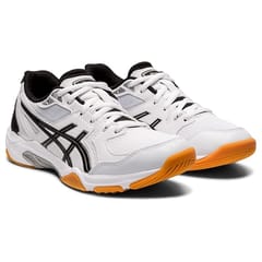 ASICS জেল রকেট 10 ব্যাডমিন্টন জুতা, সাদা/কালো