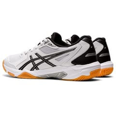 ASICS জেল রকেট 10 ব্যাডমিন্টন জুতা, সাদা/কালো