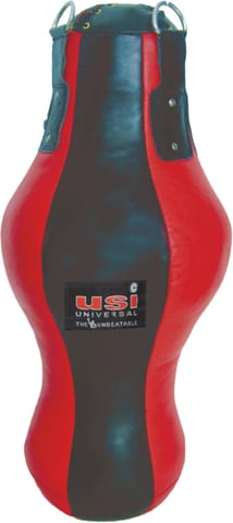 USI UNIVERSAL THE UNBEATABLE Punching Bag, Boxing Bag, 626T 3in1 Leather Boxing Bag