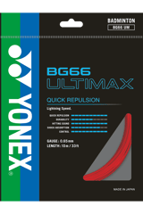 Yonex Ultimax BG 66 بیڈمنٹن سٹرنگس، 0.65 ملی میٹر