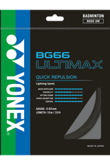 Yonex Ultimax BG 66 Badminton Strings, 0.65mm