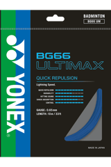 Yonex Ultimax BG 66 બેડમિન્ટન સ્ટ્રીંગ્સ, 0.65mm