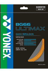 Yonex Ultimax BG 66 బ్యాడ్మింటన్ స్ట్రింగ్స్, 0.65mm