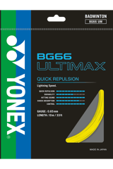 Yonex Ultimax BG 66 Badminton Strings, 0.65mm