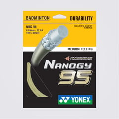 Yonex నానోజీ 95 బ్యాడ్మింటన్ స్ట్రింగ్స్, 0.69mm