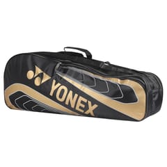 YONEX بیڈمنٹن کٹ بیگ BT5 | 3 ریکٹس اور کپڑوں کو ذخیرہ کرنے کے لیے 2 زپ کمپارٹمنٹ|