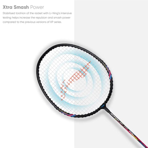 কিটব্যাগ সহ Li-Ning XP 777 Pro স্ট্রং ব্যাডমিন্টন র‌্যাকেট, প্যাক অফ 2, মাল্টিকালার