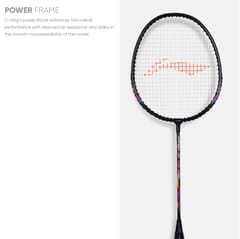 Li-Ning XP 777 प्रो स्ट्रंग बॅडमिंटन रॅकेटसह किटबॅग, पॅक ऑफ 2, मल्टीकलर