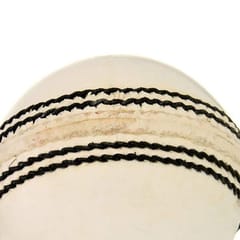 એસજી ક્લબ લેધર ક્રિકેટ બોલ (સફેદ)
