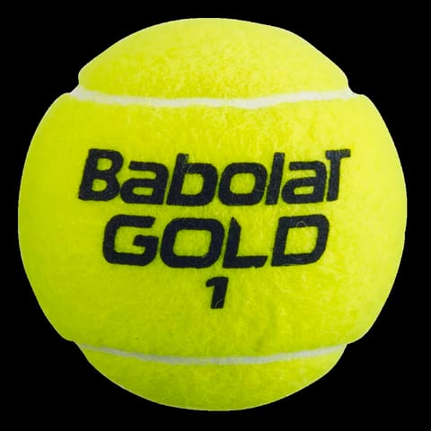 BABOLAT GOLD CHAMPIONSHIP TENNIS BALL CAN (3 BALLS)