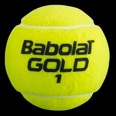 BABOLAT GOLD CHAMPIONSHIP TENNIS BALL CAN (3 BALLS)