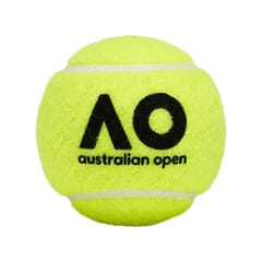 डनलप ऑस्ट्रेलियन ओपन (एओ) रबर टेनिस बॉल्स (3 का पैक) | 222 ग्राम