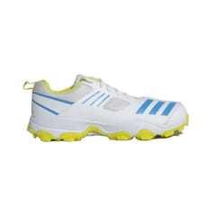 ADIDAS MEN CRI-এর ক্রিকেটের জুতো নীল/হলুদ