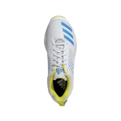 ADIDAS MEN CRI-এর ক্রিকেটের জুতো নীল/হলুদ