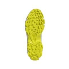 ADIDAS MEN CRI-এর ক্রিকেটের জুতো নীল/হলুদ