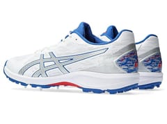 ASICS સ્ટ્રાઈક રેટ ક્રિકેટ શૂ, વ્હાઇટ સિલ્વર