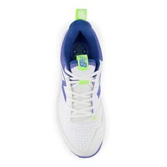 न्यू बैलेंस सीके 4030 डब्लू5 क्रिकेट स्पाइक्स जूते, सफेद नीला