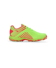 Puma FH 22 Men's Rubber Cricket Shoe, Pro Green-Fire Orchid