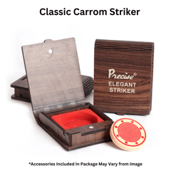 Precise Carrom Jumbo  Board ELEGANT® SERIES Jumbo Game Board with Coin, Striker and Powder