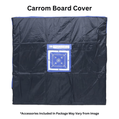 AAR-Kay Carrom Board Vintage Jumbo Plywood Approved by Carrom Federation of India & International Carrom Federation