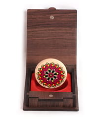 Precise S06 KD Carrom Striker Tournament Grade Board Accessory Genuine Ivory Ball Acrylic Striker