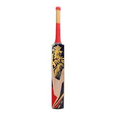 Puma Mens RCB JNR City Cricket Bat, Navy-Flame Scarlet