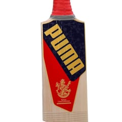 Puma Mens RCB JNR City Cricket Bat, Navy-Flame Scarlet