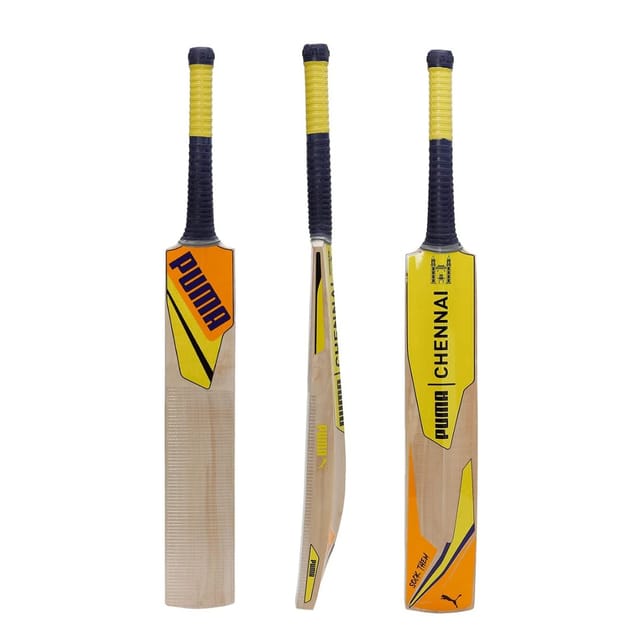 Puma Men's Chennai JNR City Bat, Yellow Alert-Bamboo