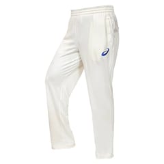 ASICS CRICKET TRACK PANT WHITE , OFF WHITE UNISEX TRACK PANT