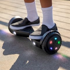 KD All Terrain Hoverboard with LED Lights, LED Light-up Wheels, Self-Balancing Hoverboard with Active Balance Technology, Ages 12+