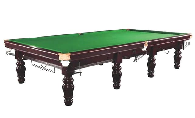 KD Classic English Snooker Table Billiards Game Room Table