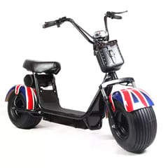 KD Fat Tyre Electric Scooter 18inch 2 wheel smart self balancing electric scooter with Handle bar