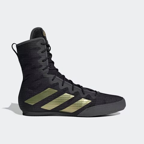 Adidas Training Box Hog 4 Shoes (Black-Gold-Grey)