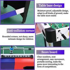 KD Barca Foosball Table Indoor Game Room Soccer Table Real Madrid Barca Game Table